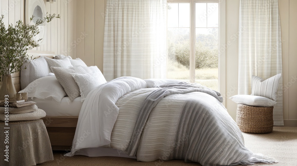 Cozy and Modern Bedroom Decor with Natural Light Cozy and Modern Bedroom Decor with Natural Light