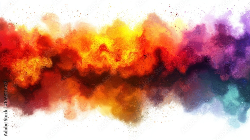 Vibrant Abstract Color Waves Vibrant Abstract Color Waves