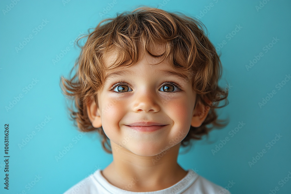 portrait of an white little boy with a smile portrait of an white little boy with a smile
