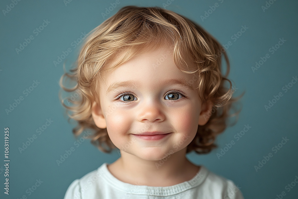 portrait of an white little boy with a smile portrait of an white little boy with a smile