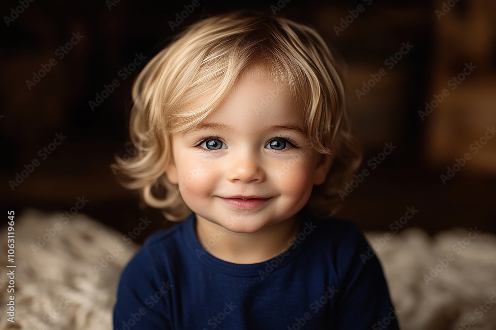 portrait of an white little boy with a smile portrait of an white little boy with a smile