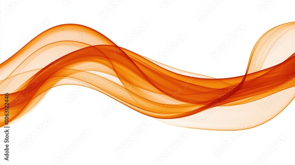 Abstract Orange Wave Background Abstract Orange Wave Background