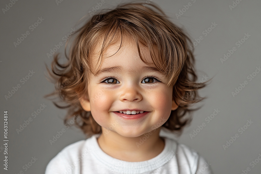 portrait of an white little boy with a smile portrait of an white little boy with a smile