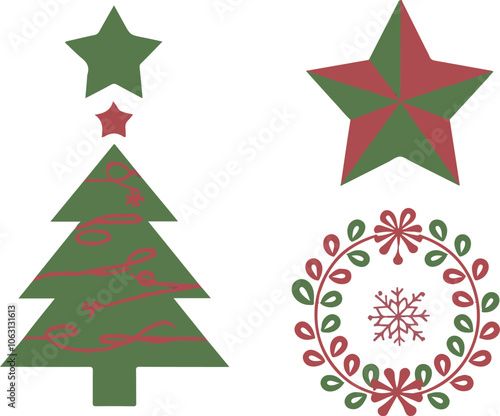 christmas day icon vector illustration