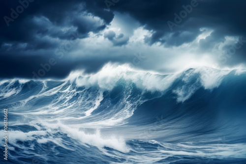 Wallpaper Mural Beautiful view of ocean Torontodigital.ca