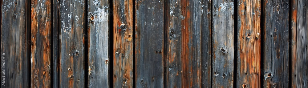 Weathered Wooden Planks with Burn Marks and Knots Weathered Wooden Planks with Burn Marks and Knots
