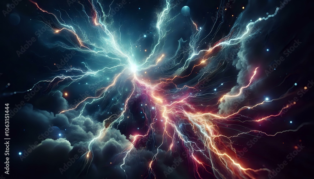 Dynamic Cosmic Light Show