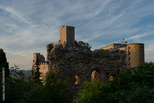 Castillo del Siglo XII en España.