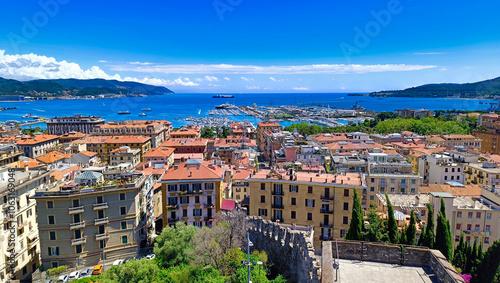 La Spezia view from castle
