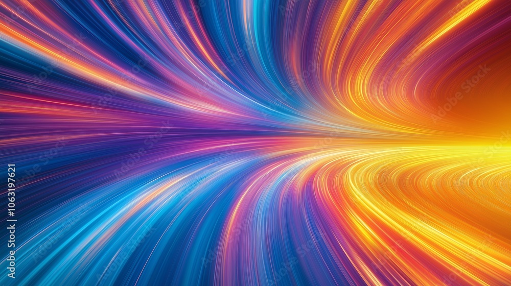 Fototapeta premium abstract light wave background