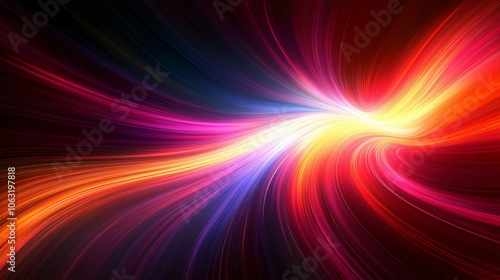 abstract light wave background