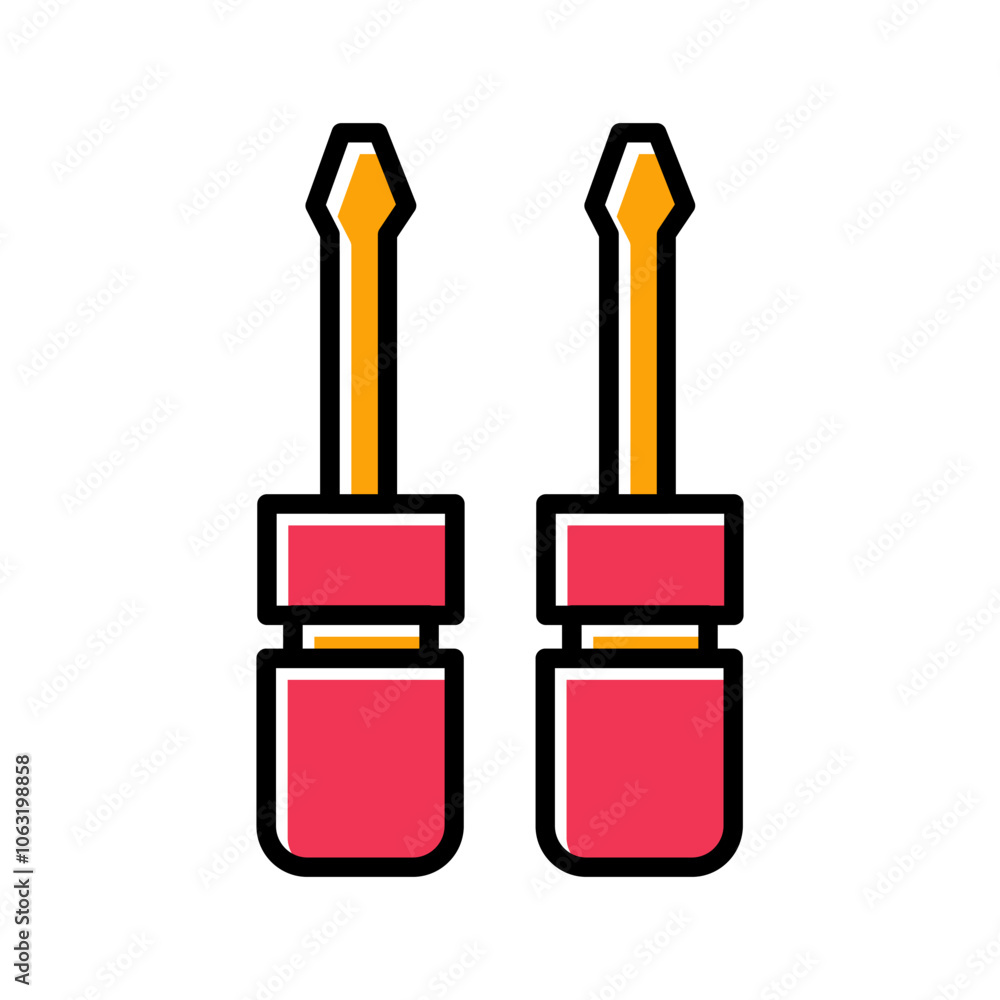 Screwdriver Vector Icon Screwdriver Vector Icon