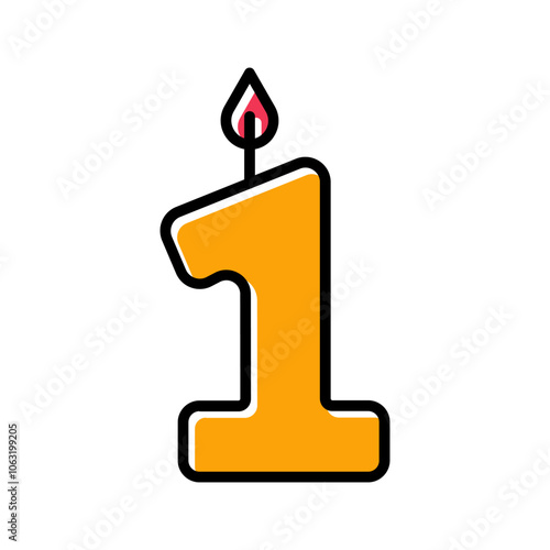 Age Number Vector Icon