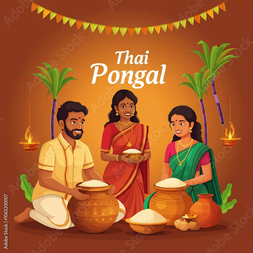 Thai Pongal celebration wit...