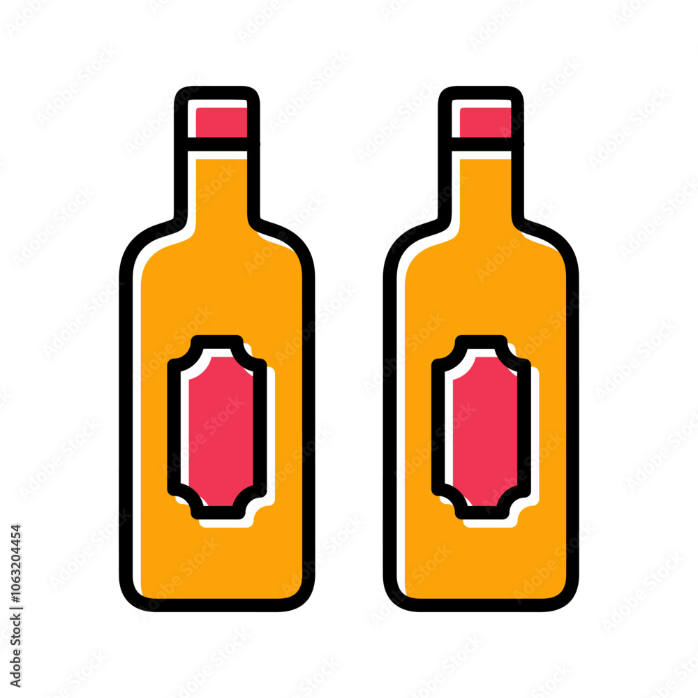 Wine Pairing Vector Icon