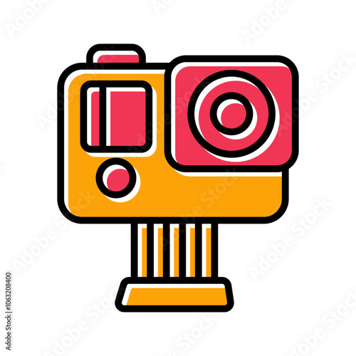 Camera Accessories Vector Icon