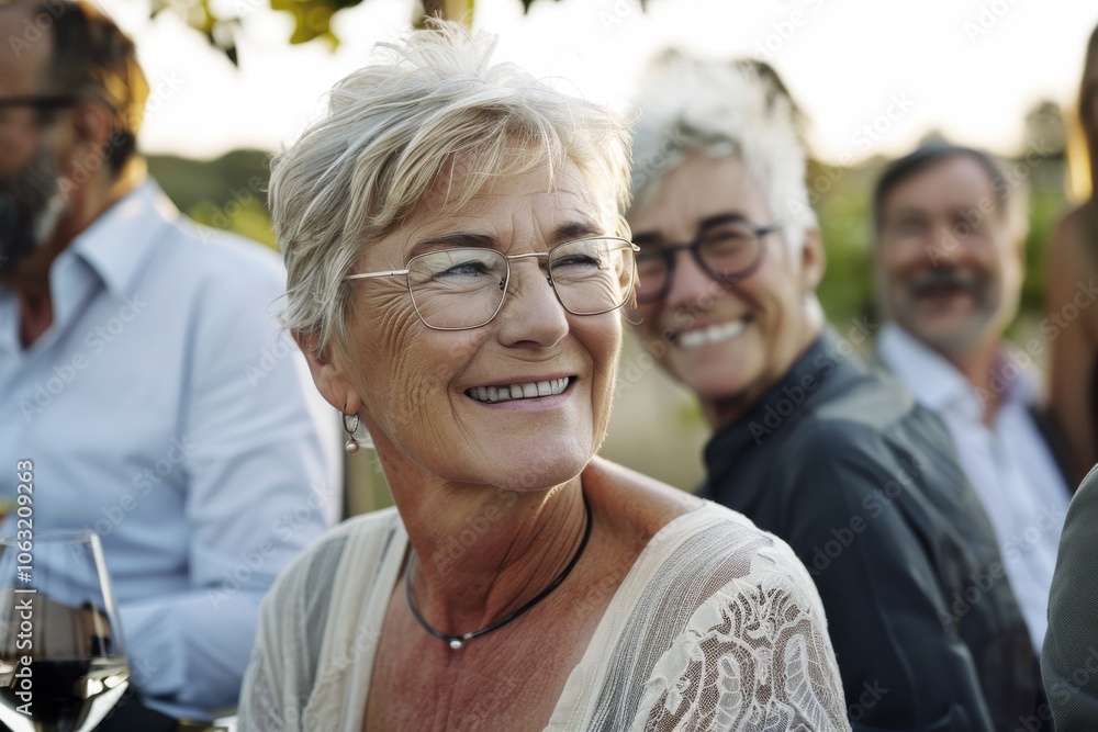 Senior Adult People Togetherness Cheerful Smiling Portrait Concept Senior Adult People Togetherness Cheerful Smiling Portrait Concept