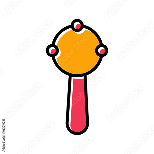 Rattles & Toys Vector Icon