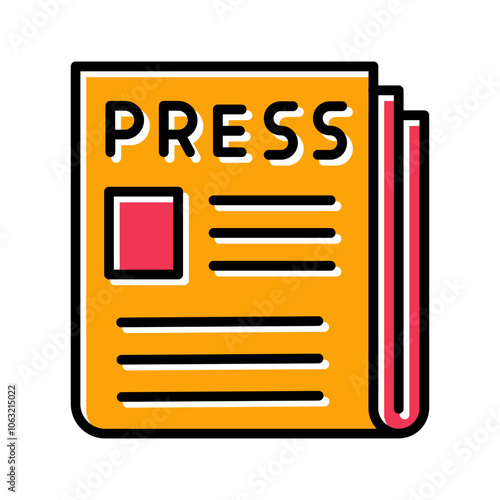 Press Release Vector Icon