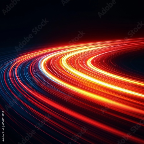 abstract light wave background