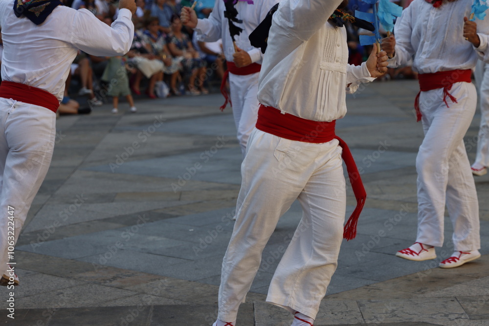 Basque folk dance exhibition Basque folk dance exhibition