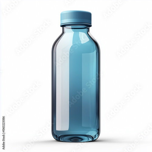 Bottle on a white background