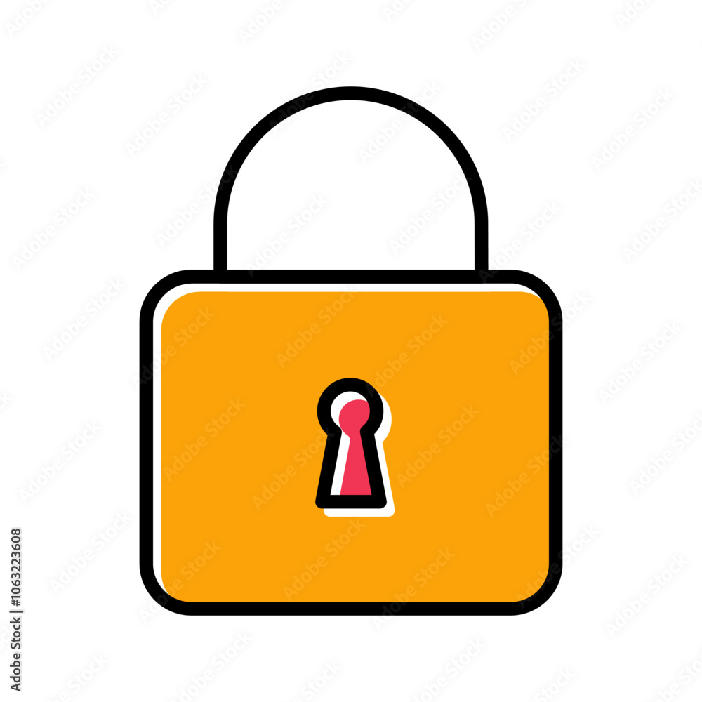 Lock Vector Icon Lock Vector Icon