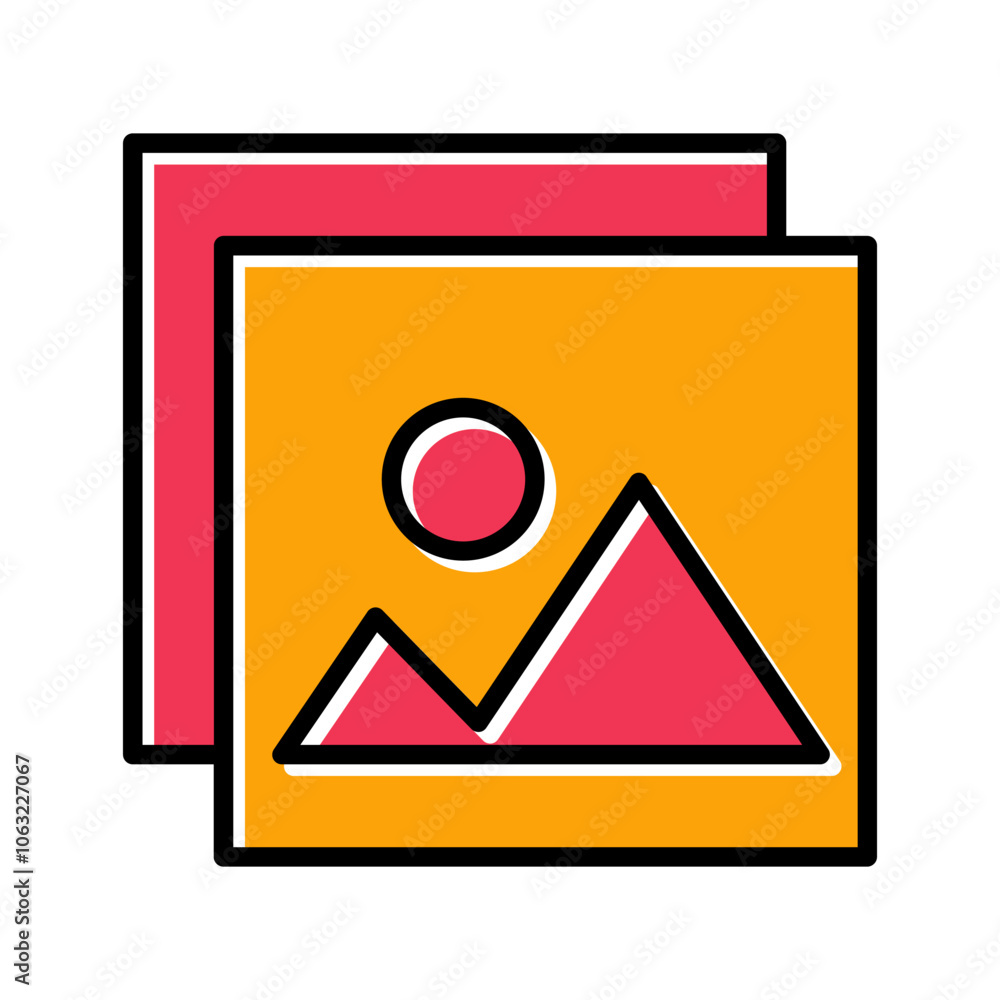 Photo Memories Vector Icon Photo Memories Vector Icon