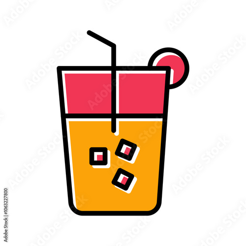 Party Drinks Vector Icon