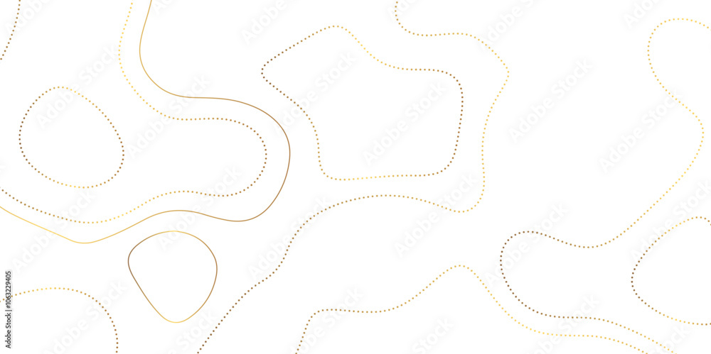 Modern Abstract Topographic map background with wave lines. Geographic contour map background. Cartography, topology, or terrain path concept. Papercut background for presentation, cover, banner. Modern Abstract Topographic map background with wave lines. Geographic contour map background. Cartography, topology, or terrain path concept. Papercut background for presentation, cover, banner.