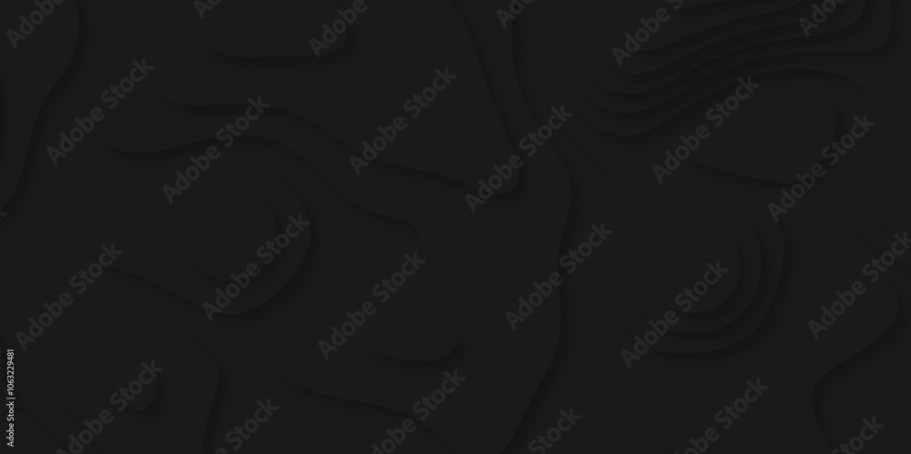 black simple topography design with slim stroke vector format background. Elegant Dark Topographic Contour Line Pattern with Smooth Organic Shapes Ideal for Creative Vector Design Templates. black simple topography design with slim stroke vector format background. Elegant Dark Topographic Contour Line Pattern with Smooth Organic Shapes Ideal for Creative Vector Design Templates.