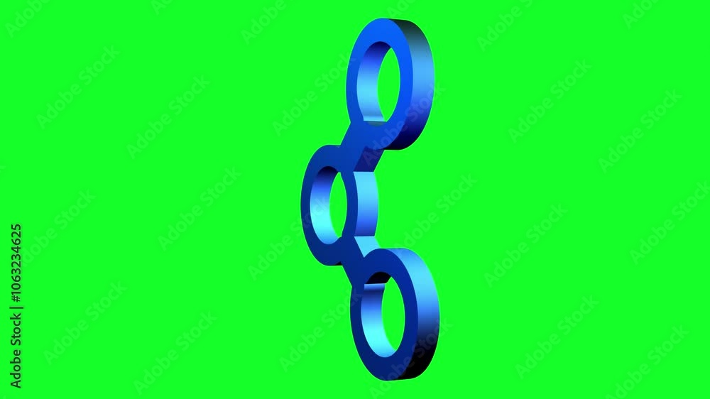 3d share icon animation in green screen 3d share icon animation in green screen