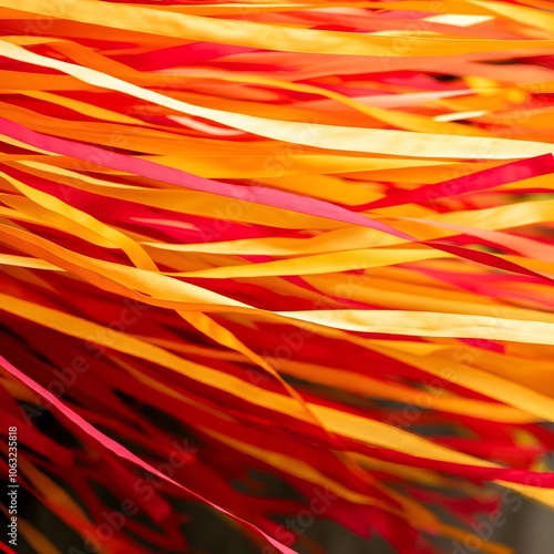 Wallpaper Mural abstract background orange stripes  Torontodigital.ca