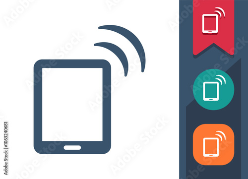 Tablet, Technology, Touchscreen Icon