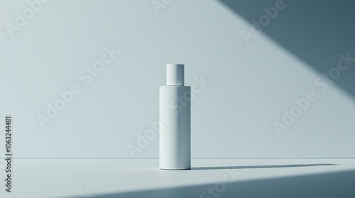 Cosmetic product stand background mock up