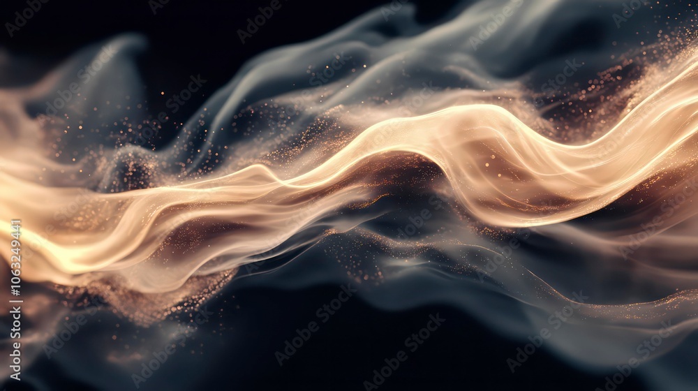 fluid waves with beautiful dynamic flow and cinematic aesthetics fluid waves with beautiful dynamic flow and cinematic aesthetics