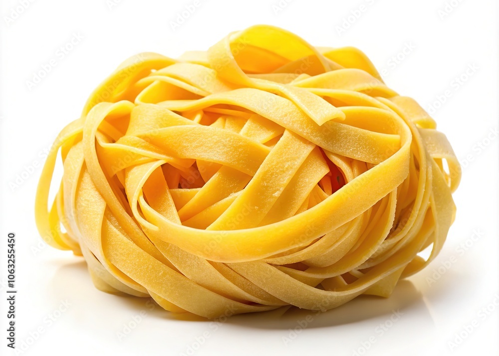 Raw fettuccine, beautifully captured in long exposure, Italian culinary tradition. Raw fettuccine, beautifully captured in long exposure, Italian culinary tradition.