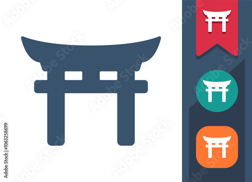 Torii Gate, Landmark Icon