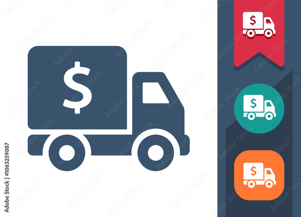 Truck, Delivery Truck, Delivery Price Icon Truck, Delivery Truck, Delivery Price Icon