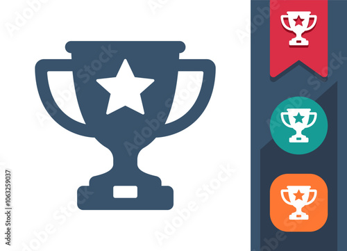 Trophy, Cup, Prize, Winner Icon