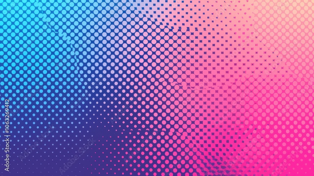 A vibrant gradient of blue to pink dots, creating a dynamic and modern abstract background. A vibrant gradient of blue to pink dots, creating a dynamic and modern abstract background.