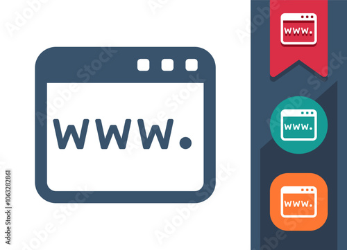 Webpage, Website, Web Page Icon