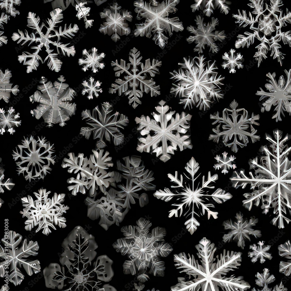 The Geometric Perfection of Winter’s Creations The Geometric Perfection of Winter’s Creations