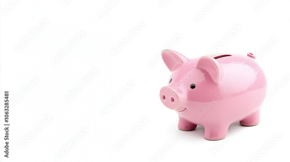 Piggy bank isolated on white background Piggy bank isolated on white background