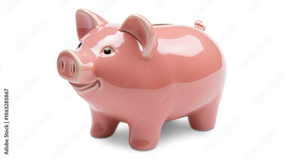 Piggy bank isolated on white background Piggy bank isolated on white background