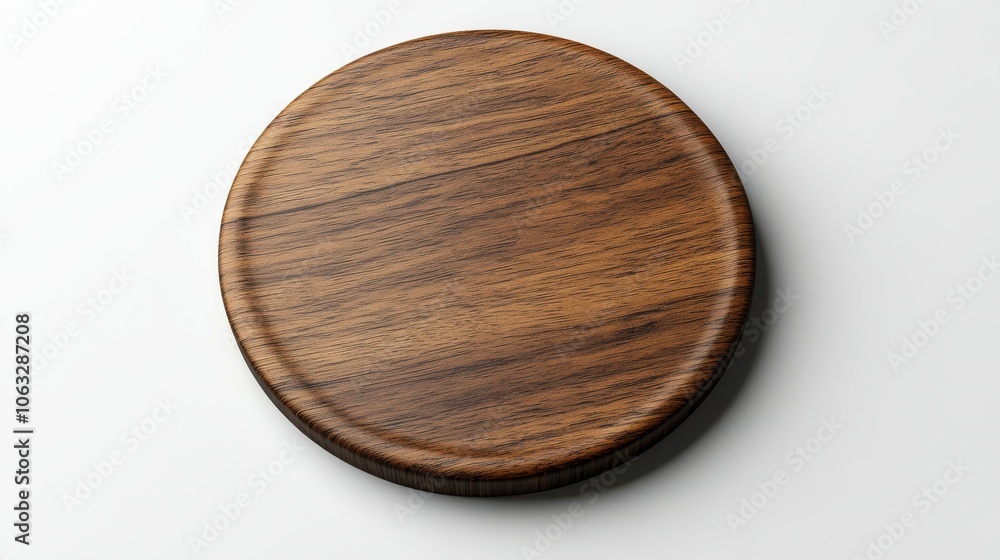 Round Wooden Coaster Mockup Round Wooden Coaster Mockup