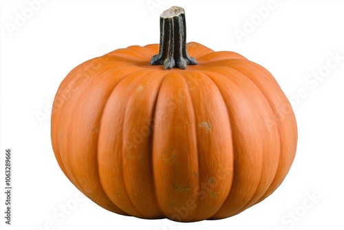 Pumpkin isolated on white background photo