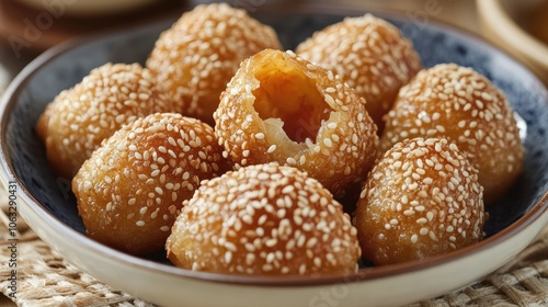 Crunchy Delight of Sesame Seed Balls