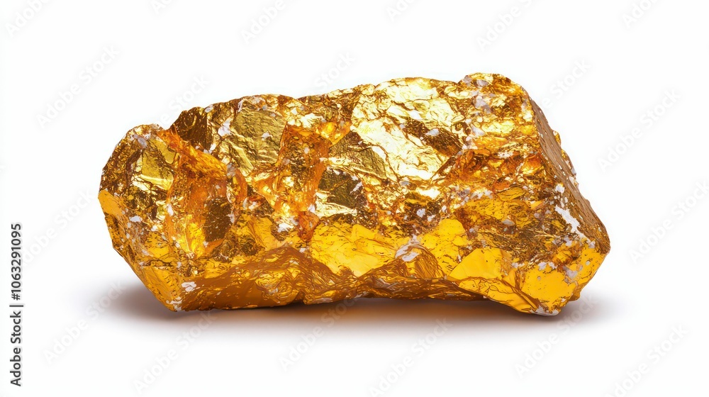 gold rectangular block isolated on a neutral background gold rectangular block isolated on a neutral background