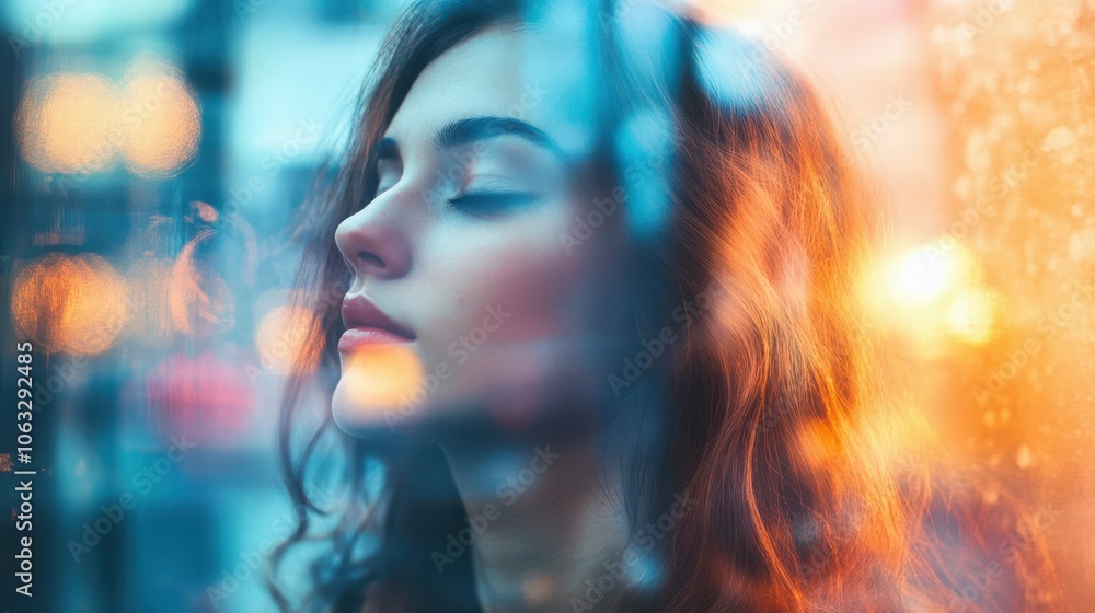 Steamed Glass Photo Effect Layout Steamed Glass Photo Effect Layout